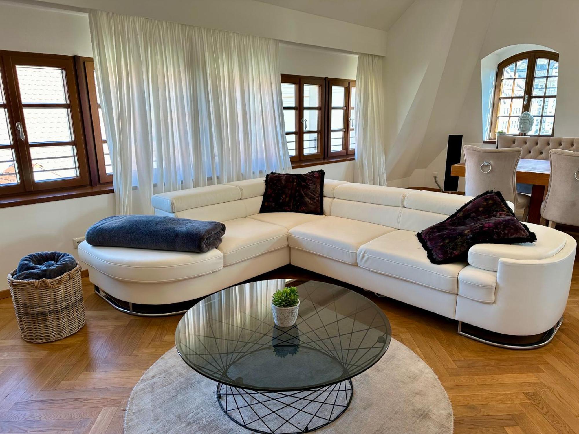 Luxus Suite Mit Einmaligem Blick Auf Die Frauenkirche Dresden Eksteriør bilde